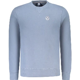 Blue Cotton Sweatshirt