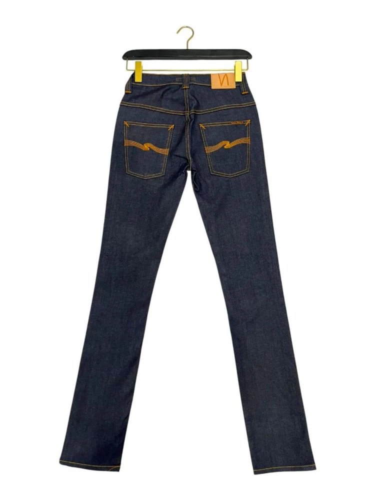 Blue Cotton Jeans Denim alternative