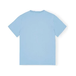 GANNI T-shirts and Polos Clear Blue