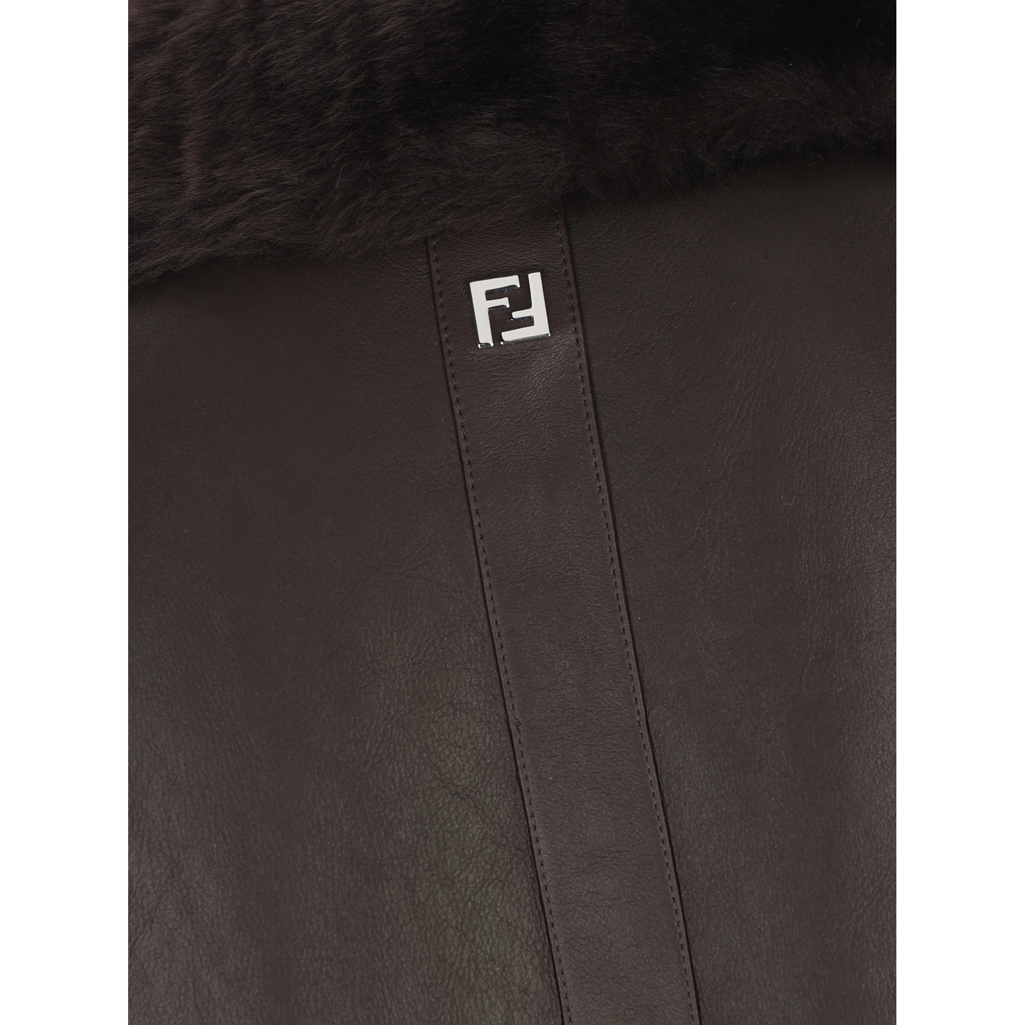Fendi Jackets Brown
