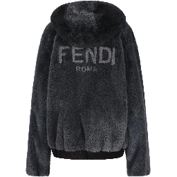Fendi Jackets Grey
