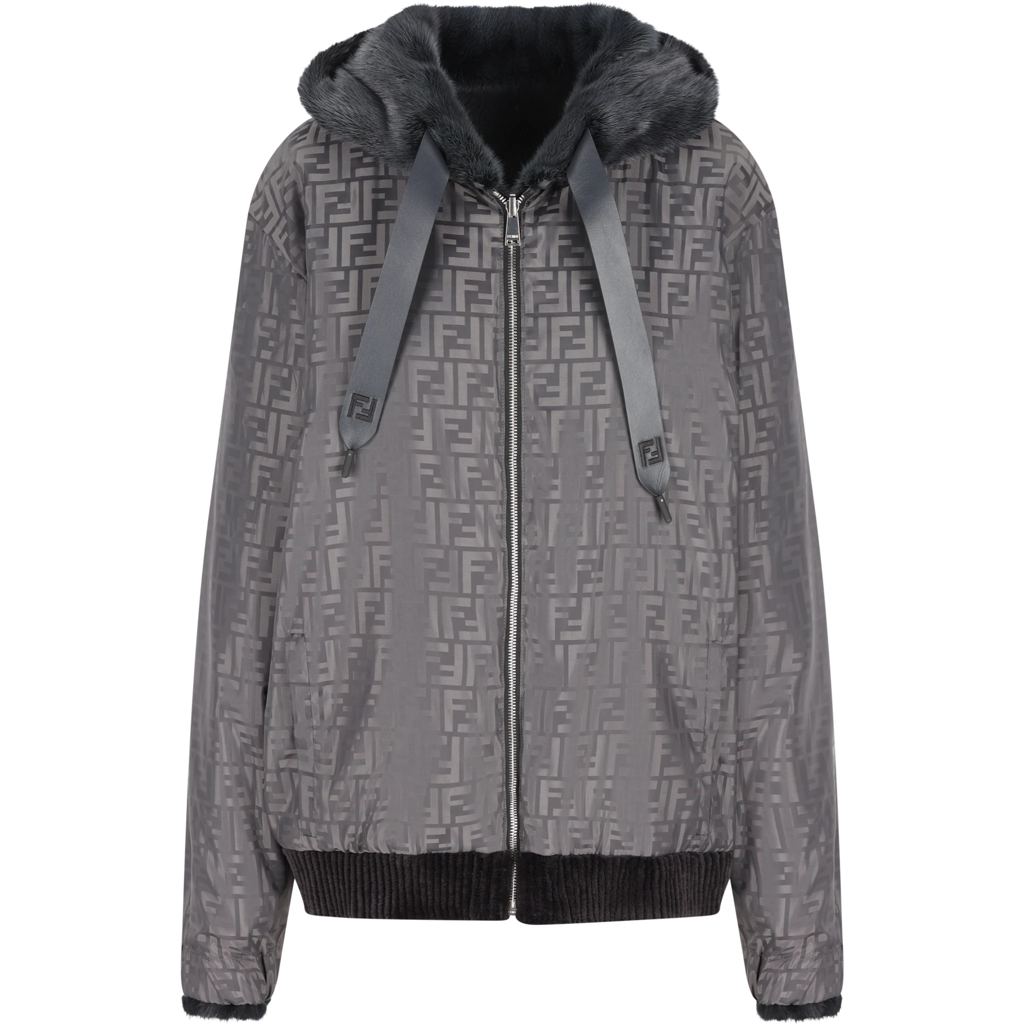 Fendi Jackets Grey