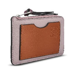 logo-embossed cardholder