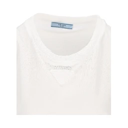 Prada Sweaters White