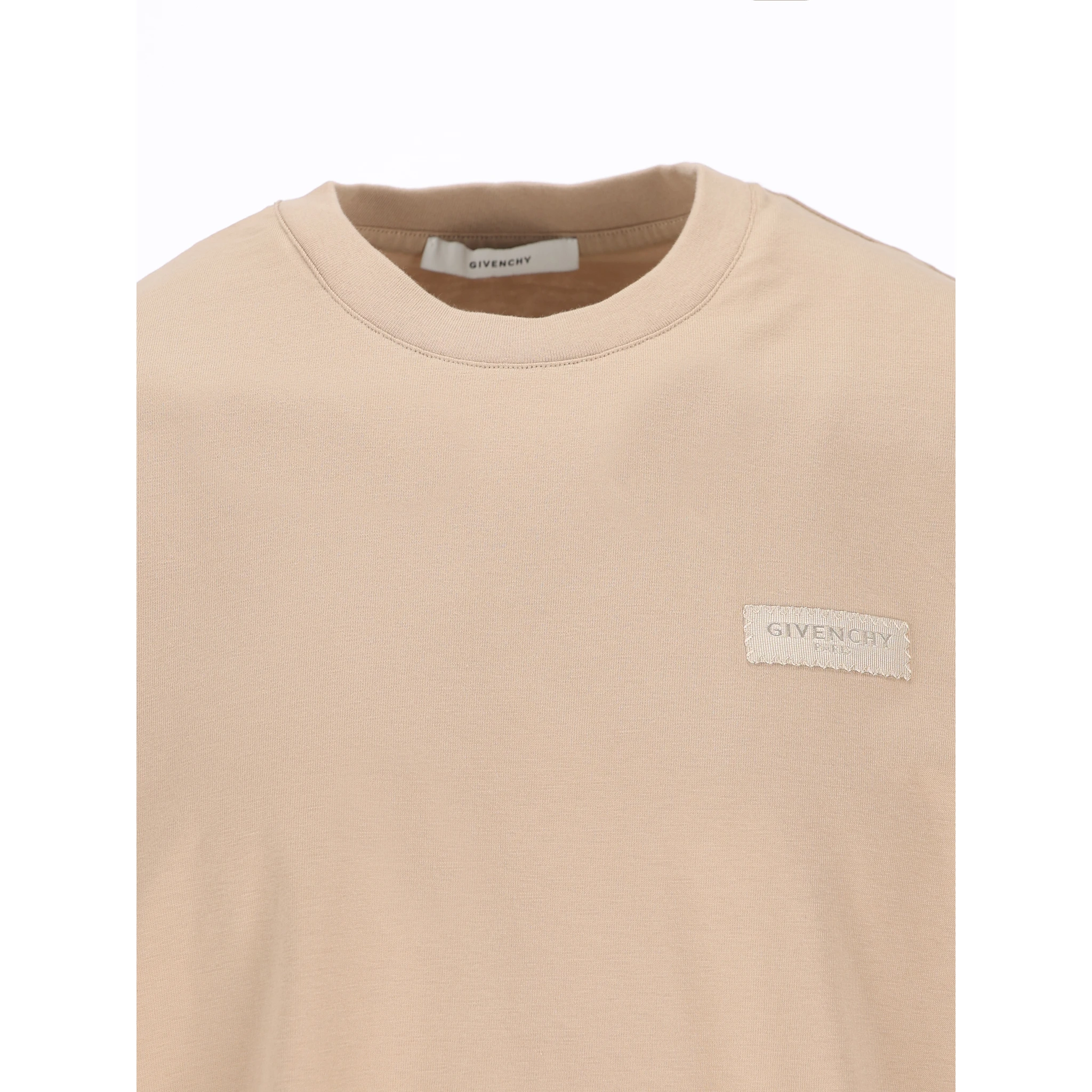 logo-patch cotton T-shirt