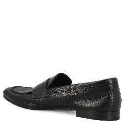 حذاء برادا مسطح أسود