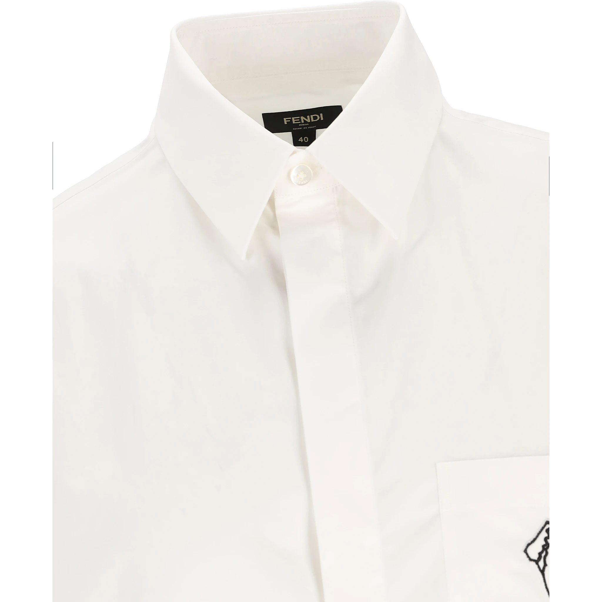 قمصان فندي بيضاء