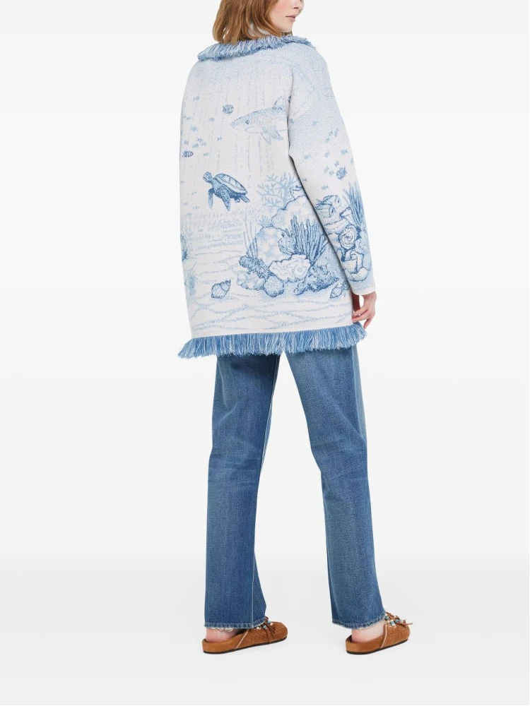 Alanui Sweaters Clear Blue alternative