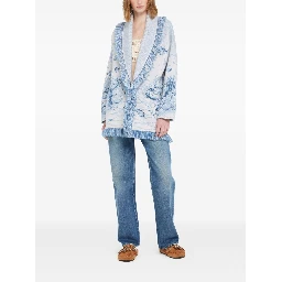 Alanui Sweaters Clear Blue