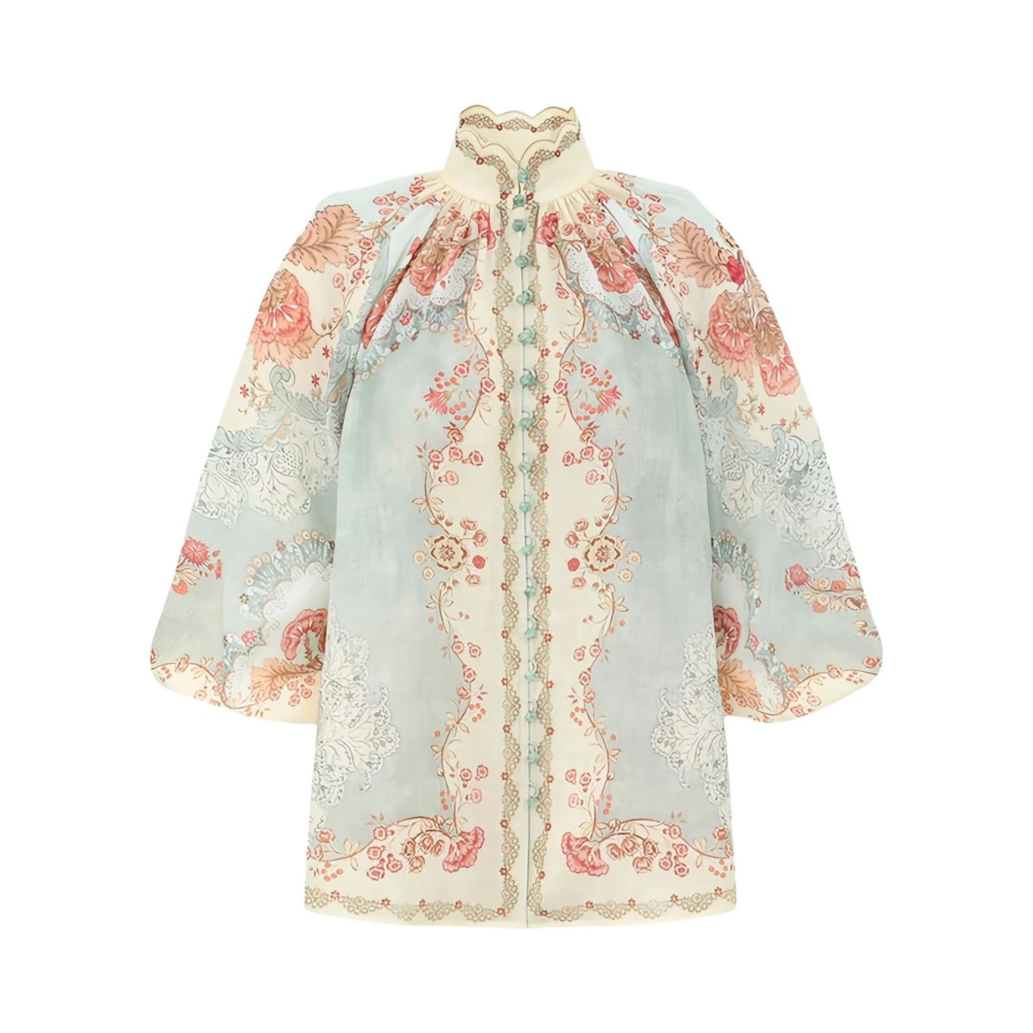 Zimmermann Shirts Clear Blue