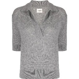 KHAITE T-shirts and Polos Grey