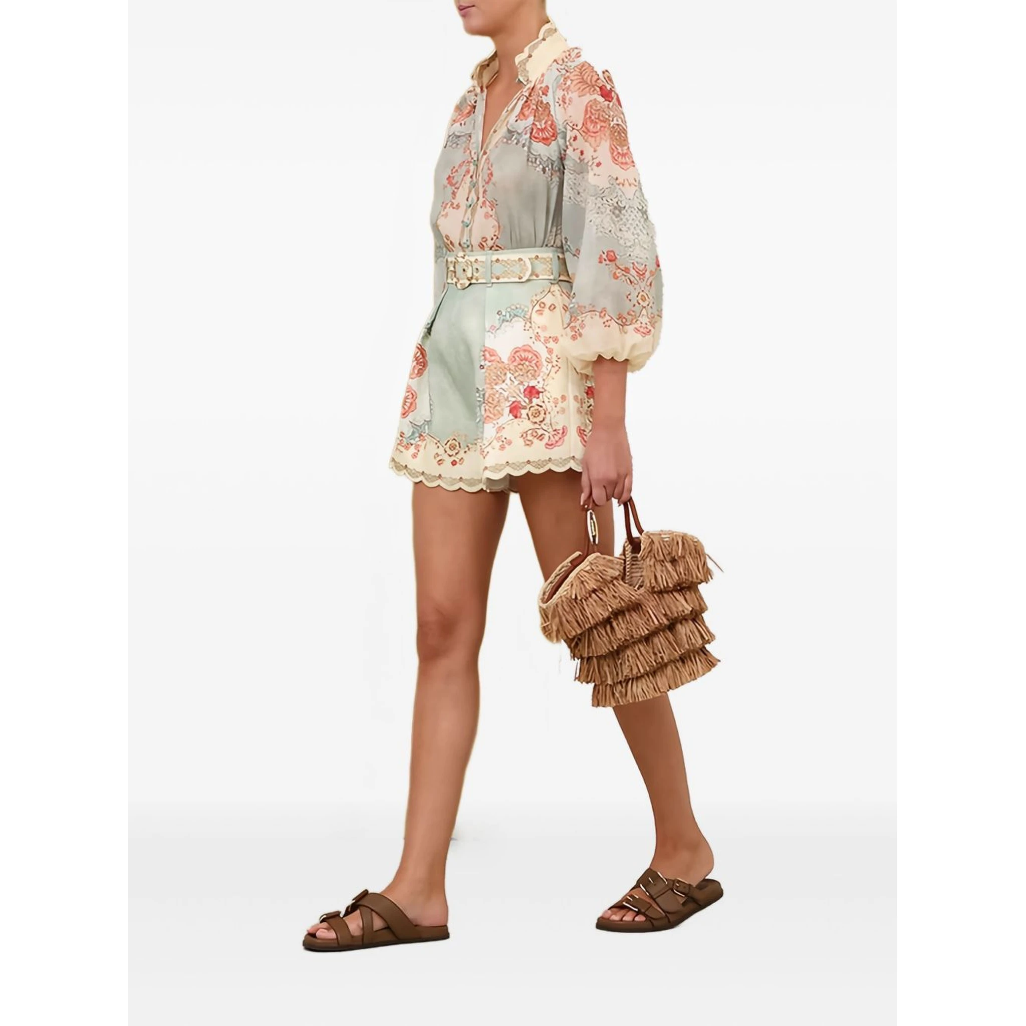 Zimmermann Shirts Clear Blue