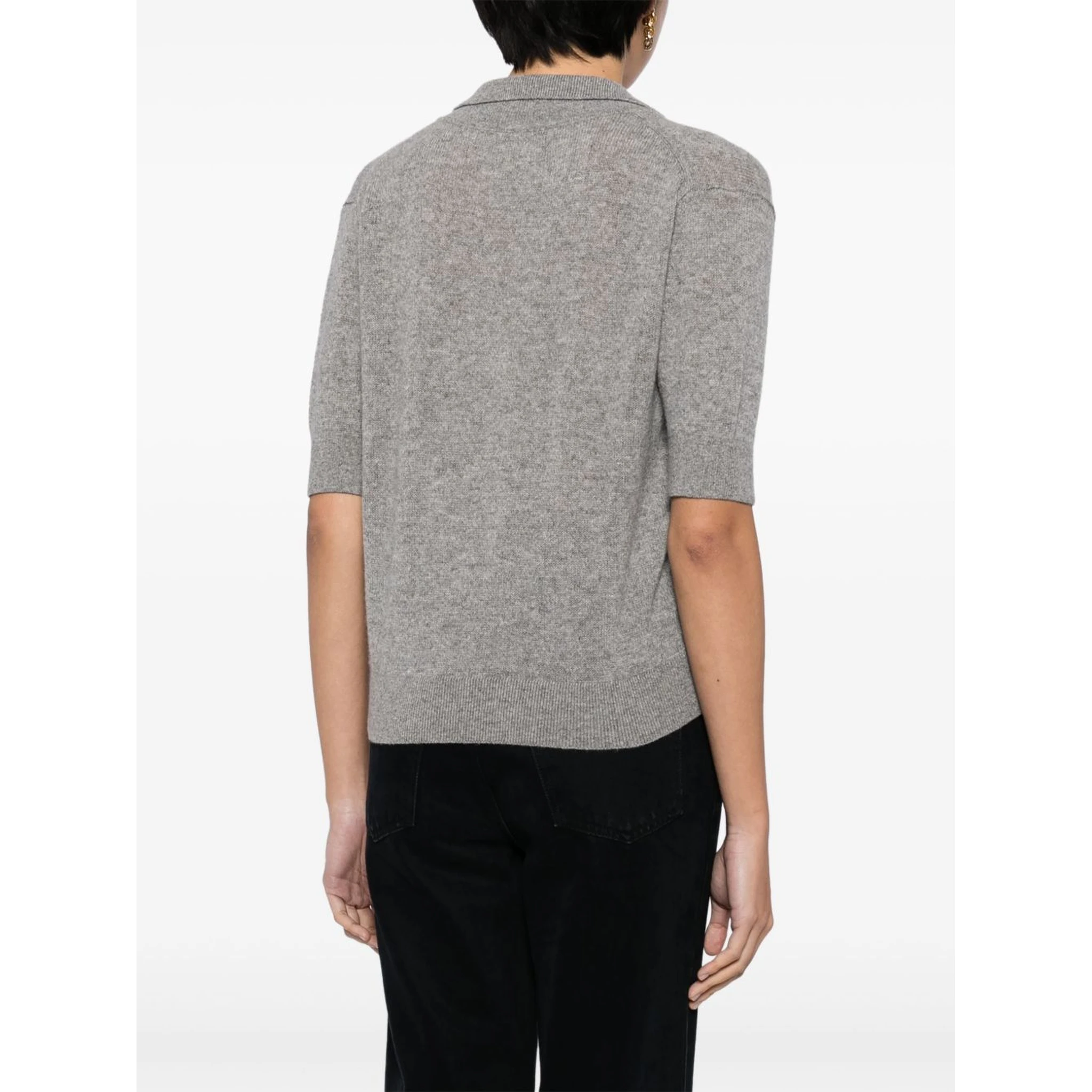 KHAITE T-shirts and Polos Grey