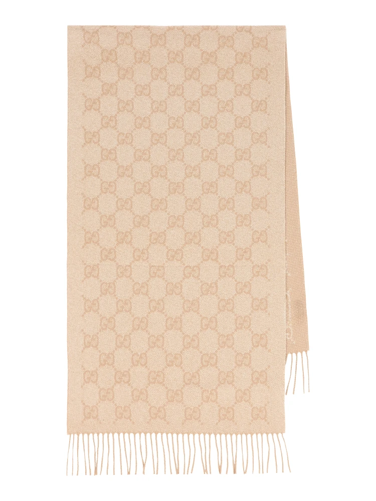 GG wool scarf