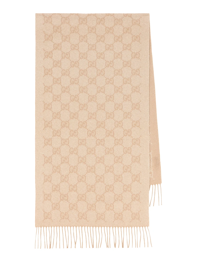 GG wool scarf
