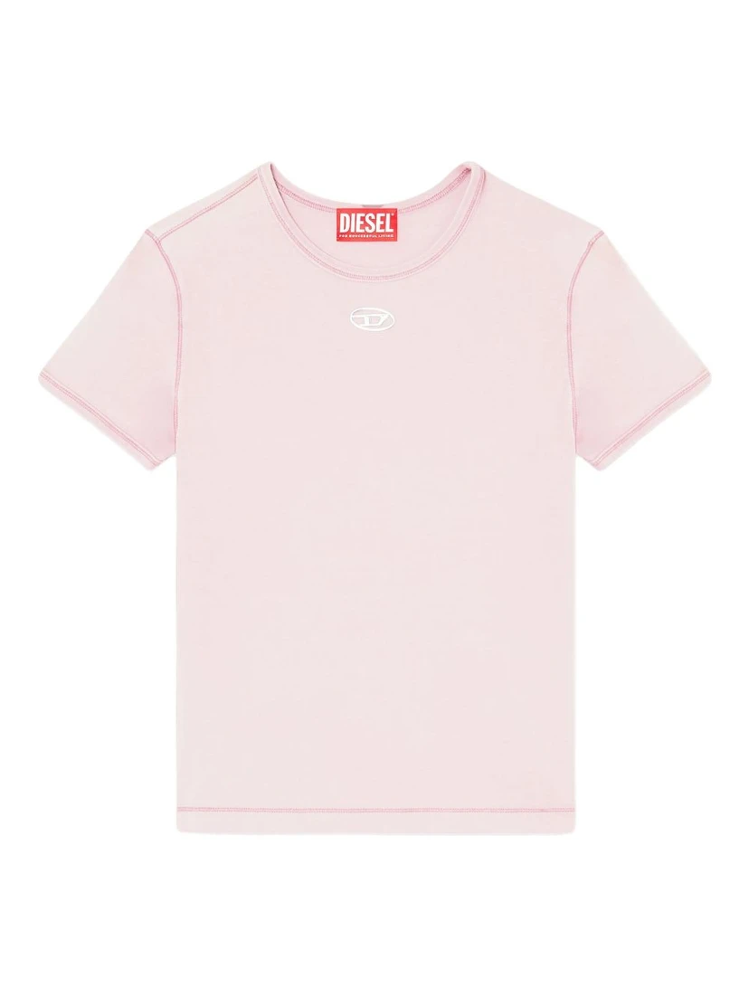 Diesel T-shirts and Polos Pink