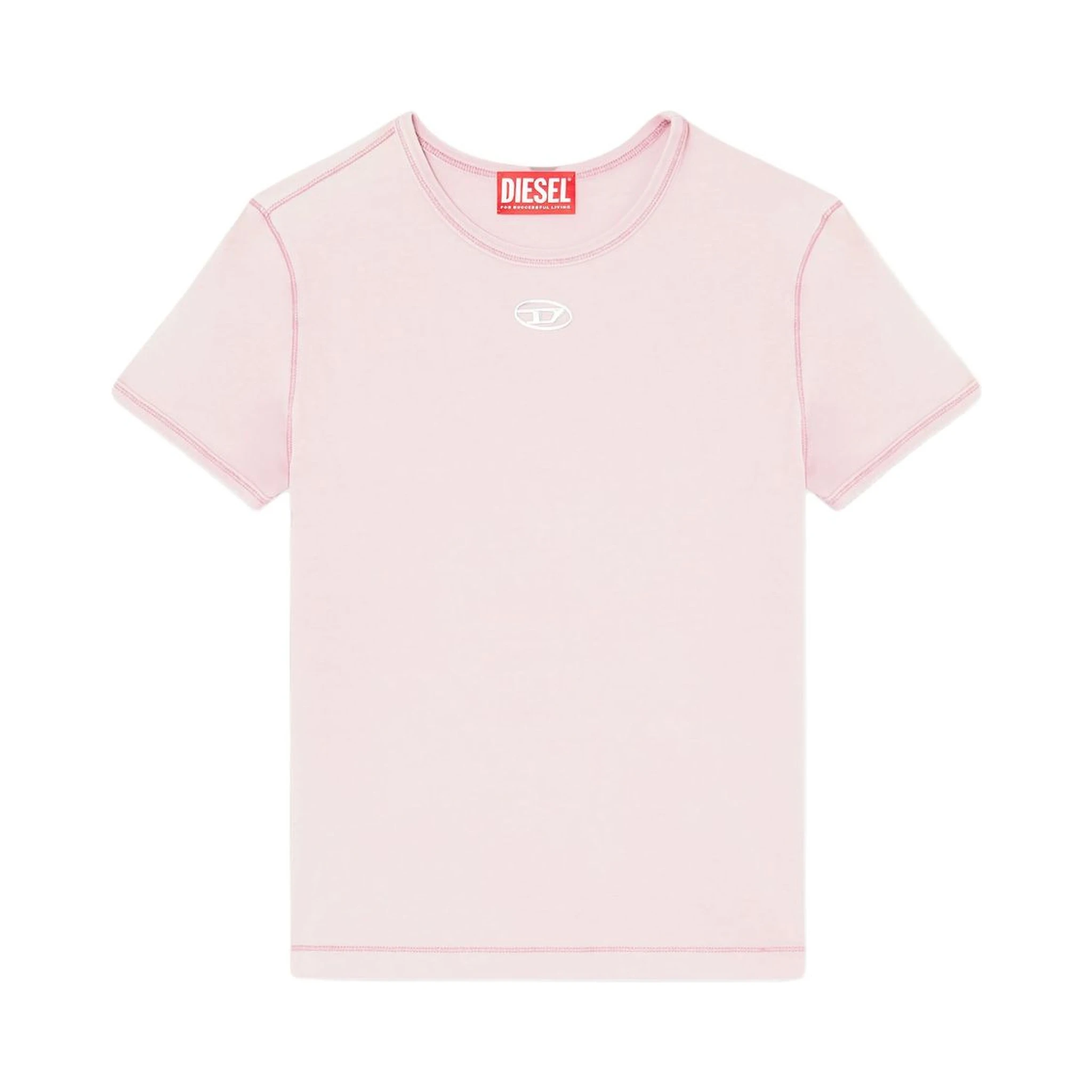 Diesel T-shirts and Polos Pink