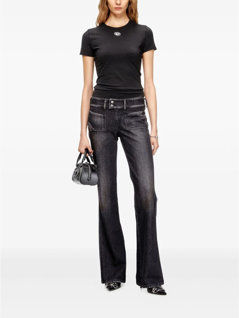 Diesel T-shirts and Polos Black