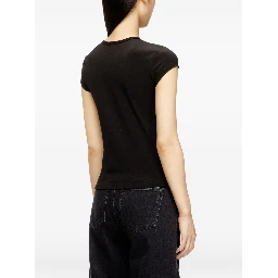 Diesel T-shirts and Polos Black