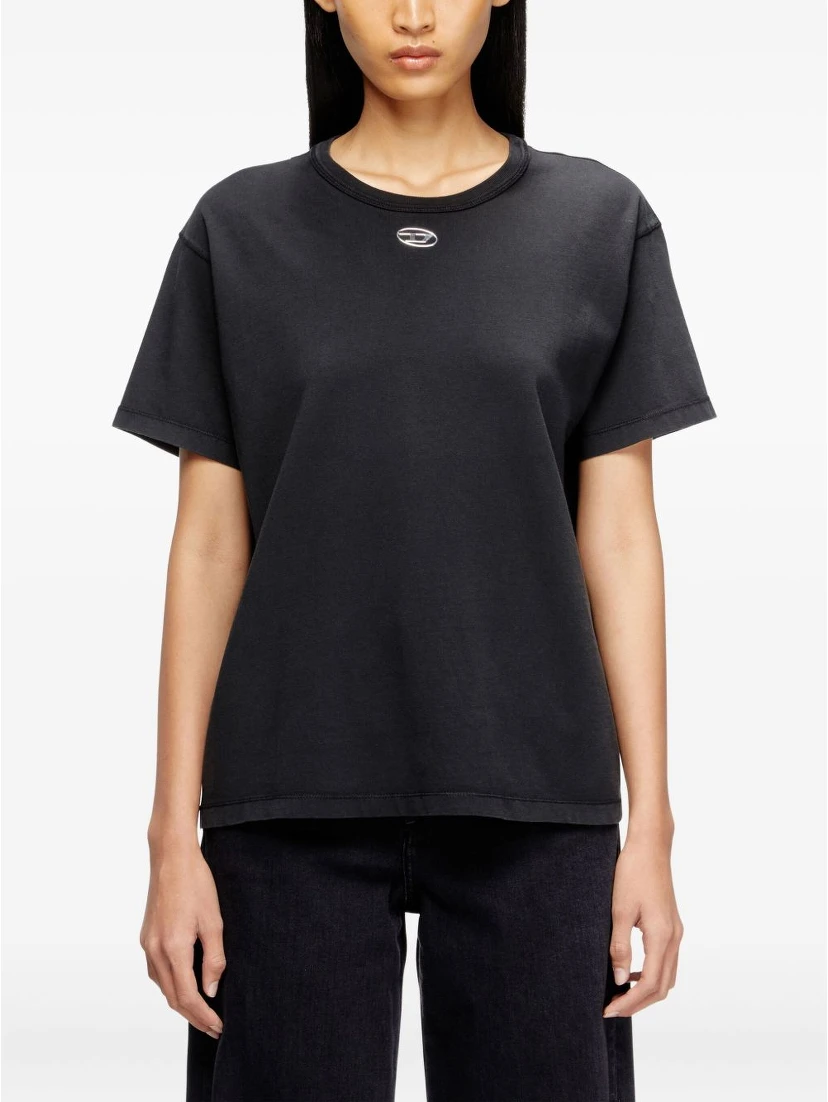 Diesel T-shirts and Polos Black