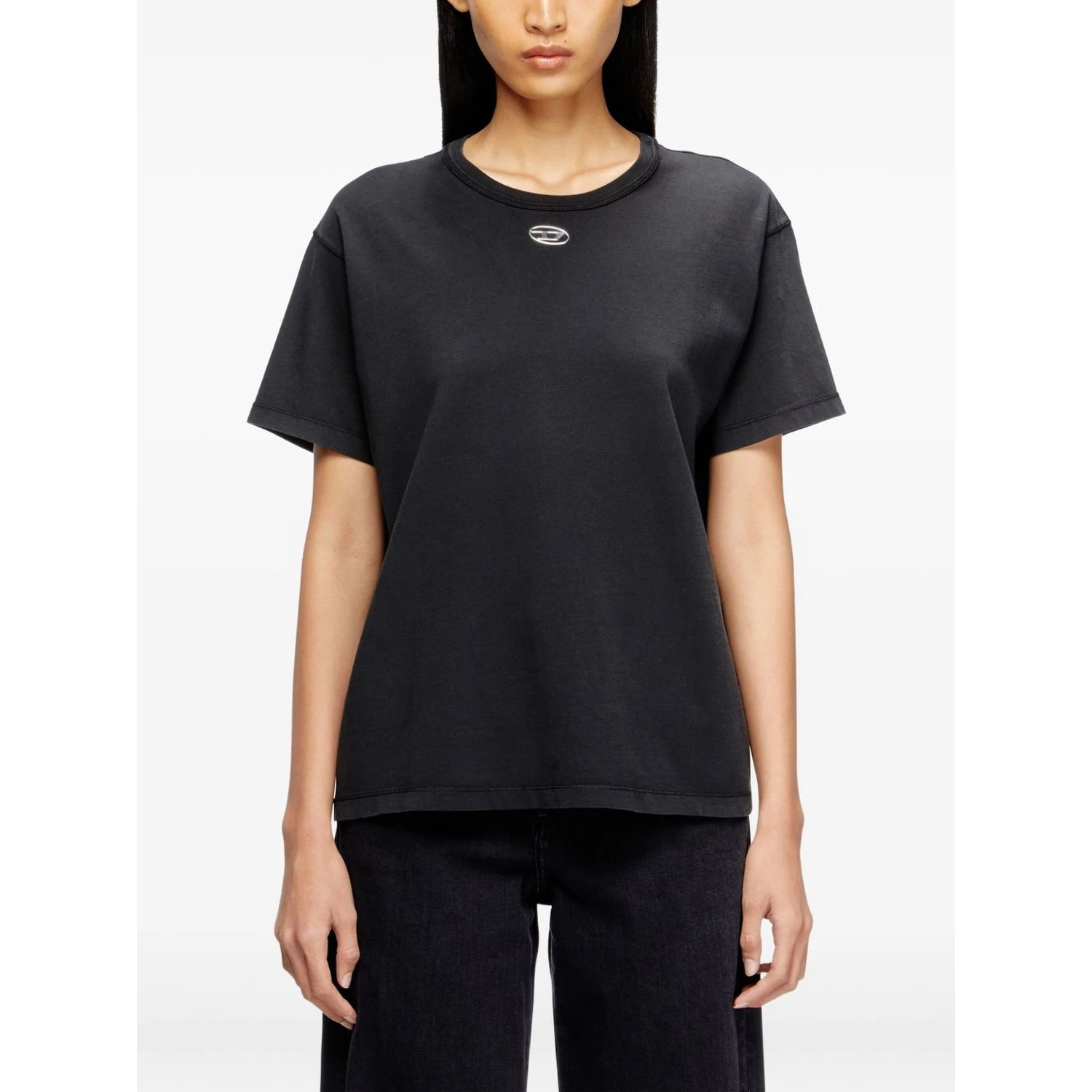 Diesel T-shirts and Polos Black