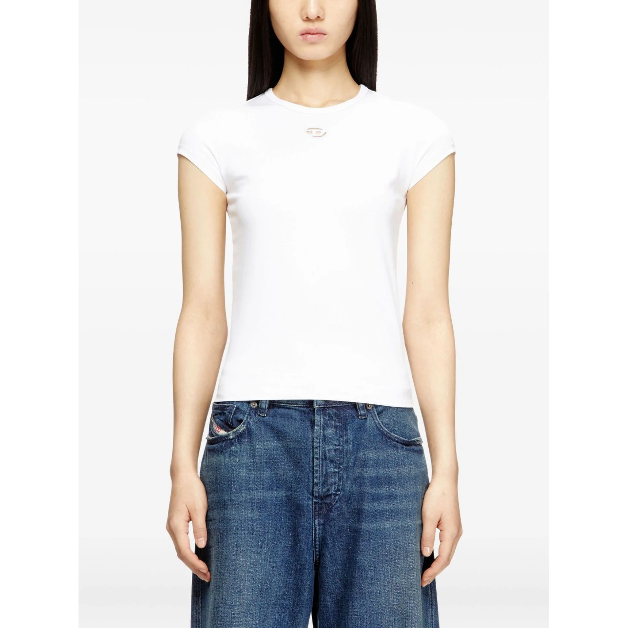 Diesel T-shirts and Polos White