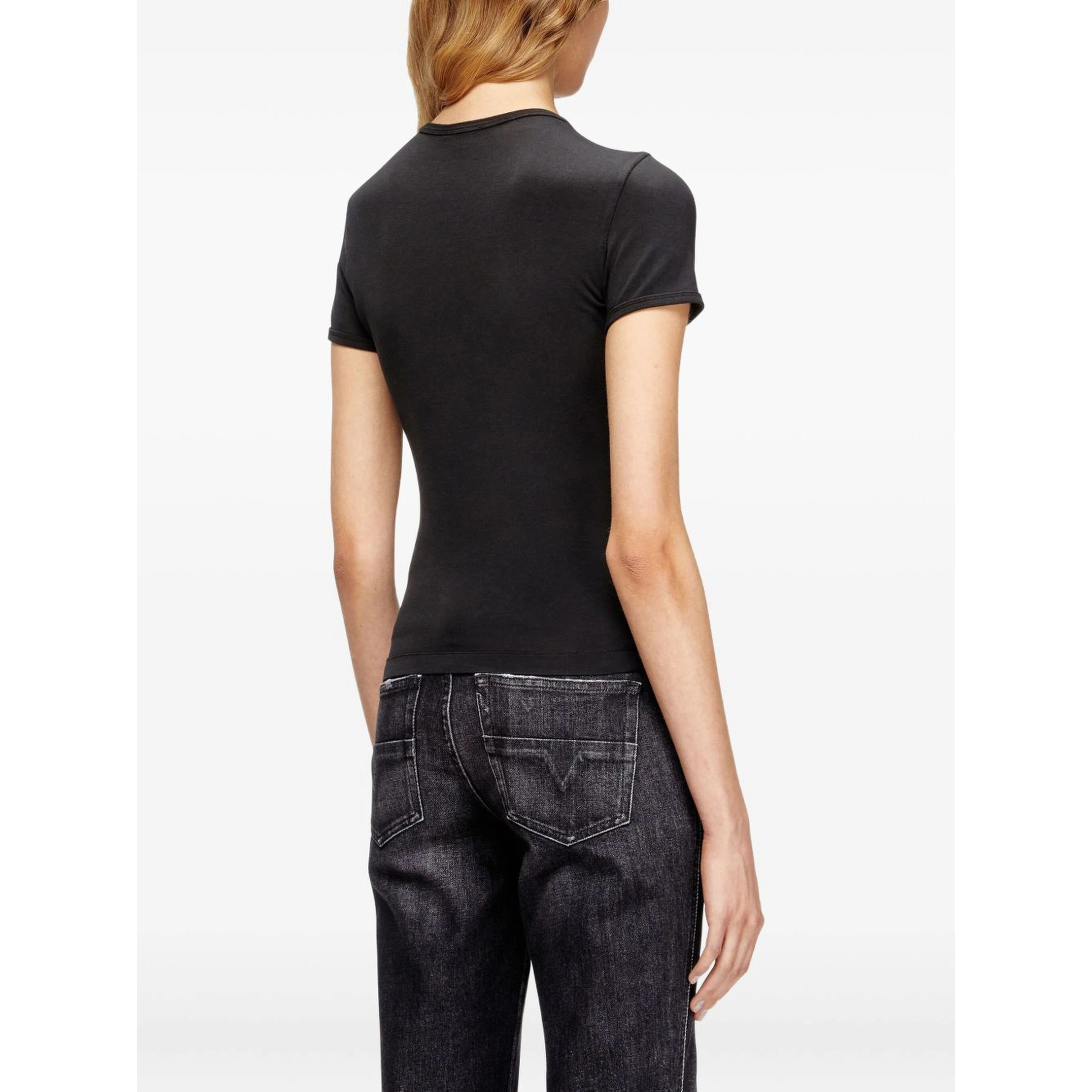Diesel T-shirts and Polos Black
