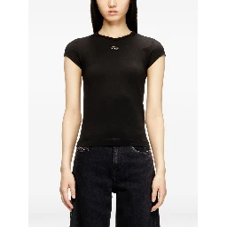 Diesel T-shirts and Polos Black