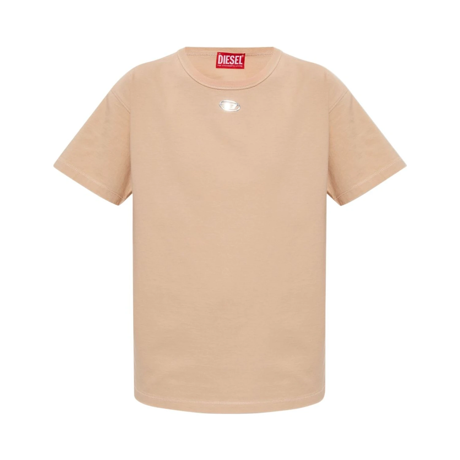 Diesel T-shirts and Polos Beige