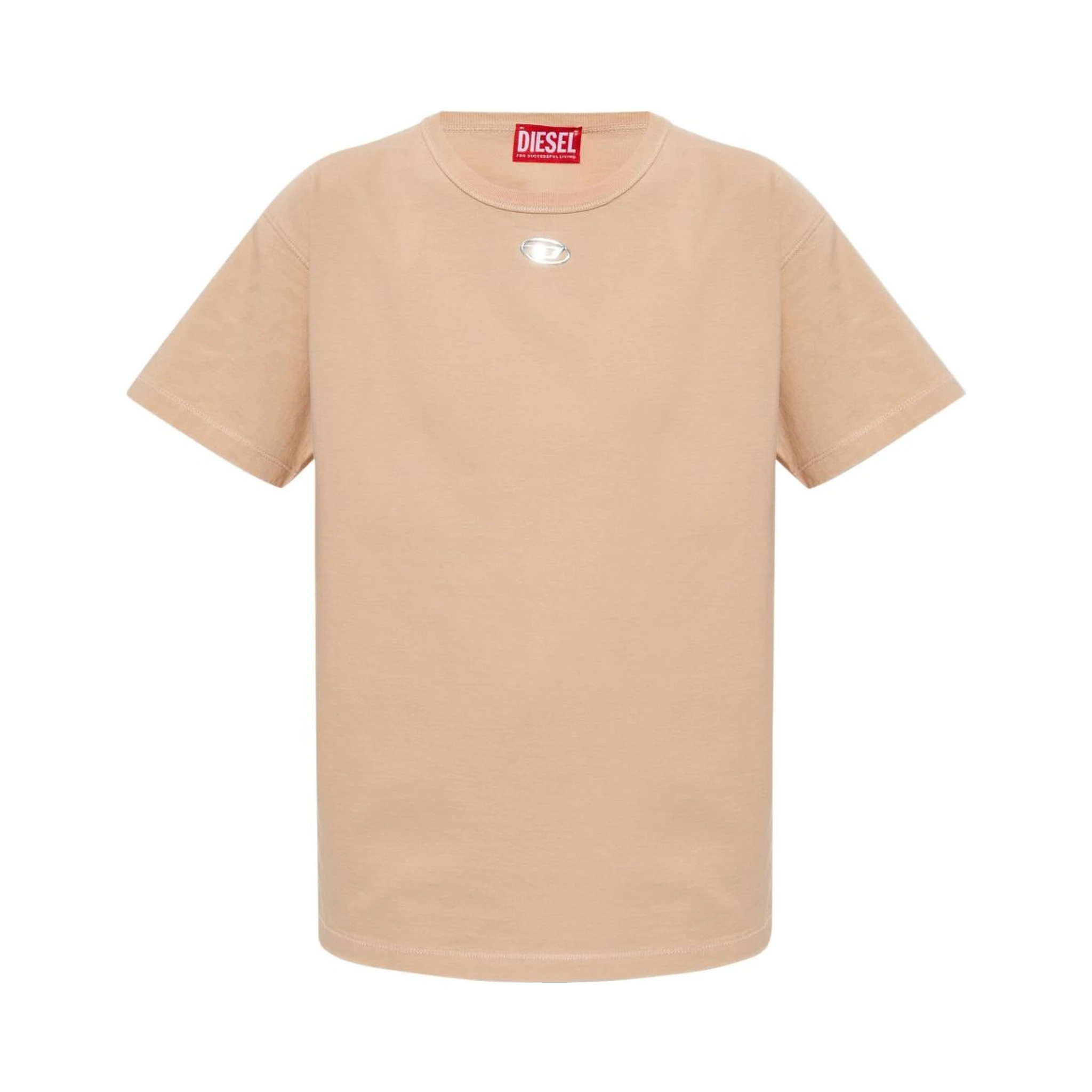 Diesel T-shirts and Polos Beige