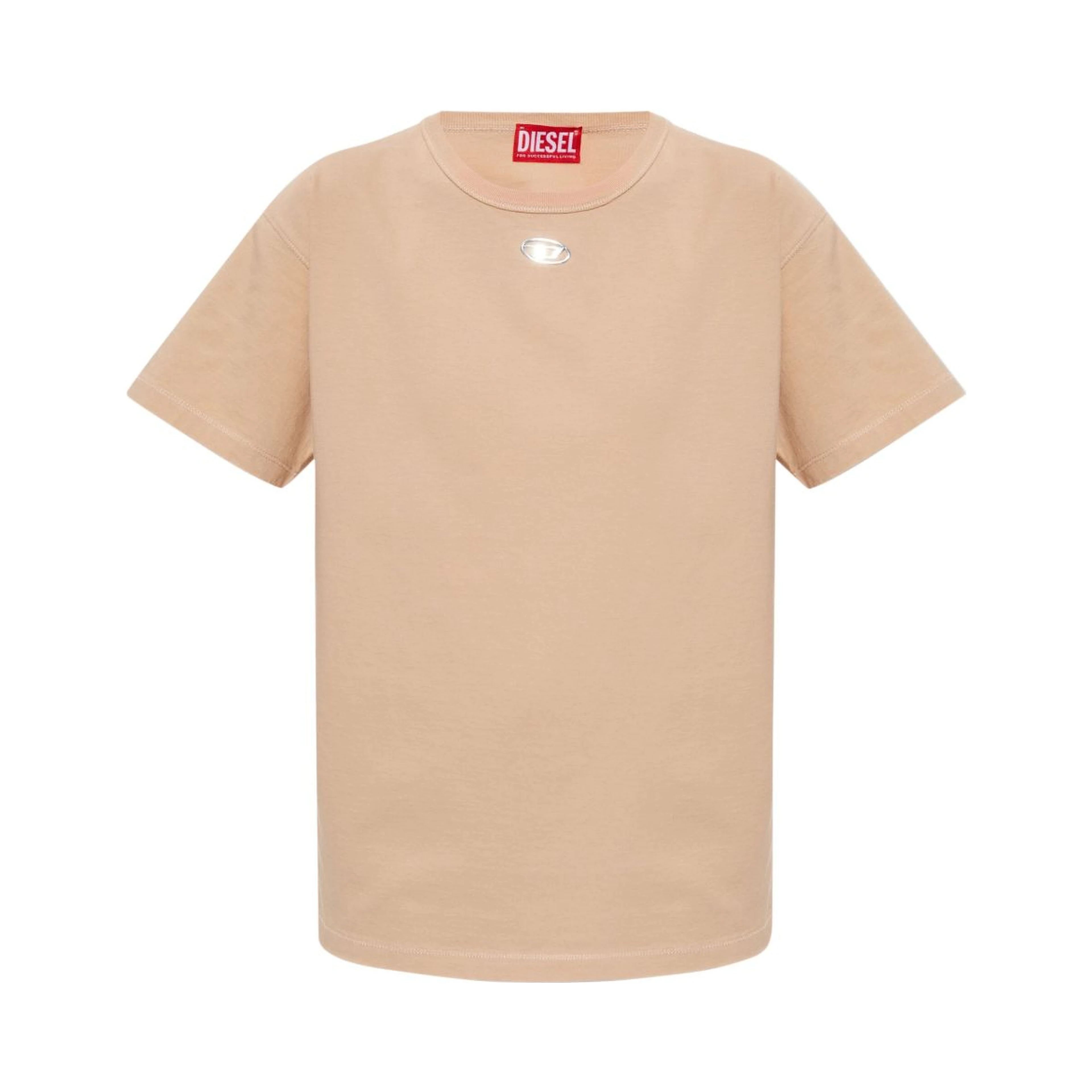 Diesel T-shirts and Polos Beige