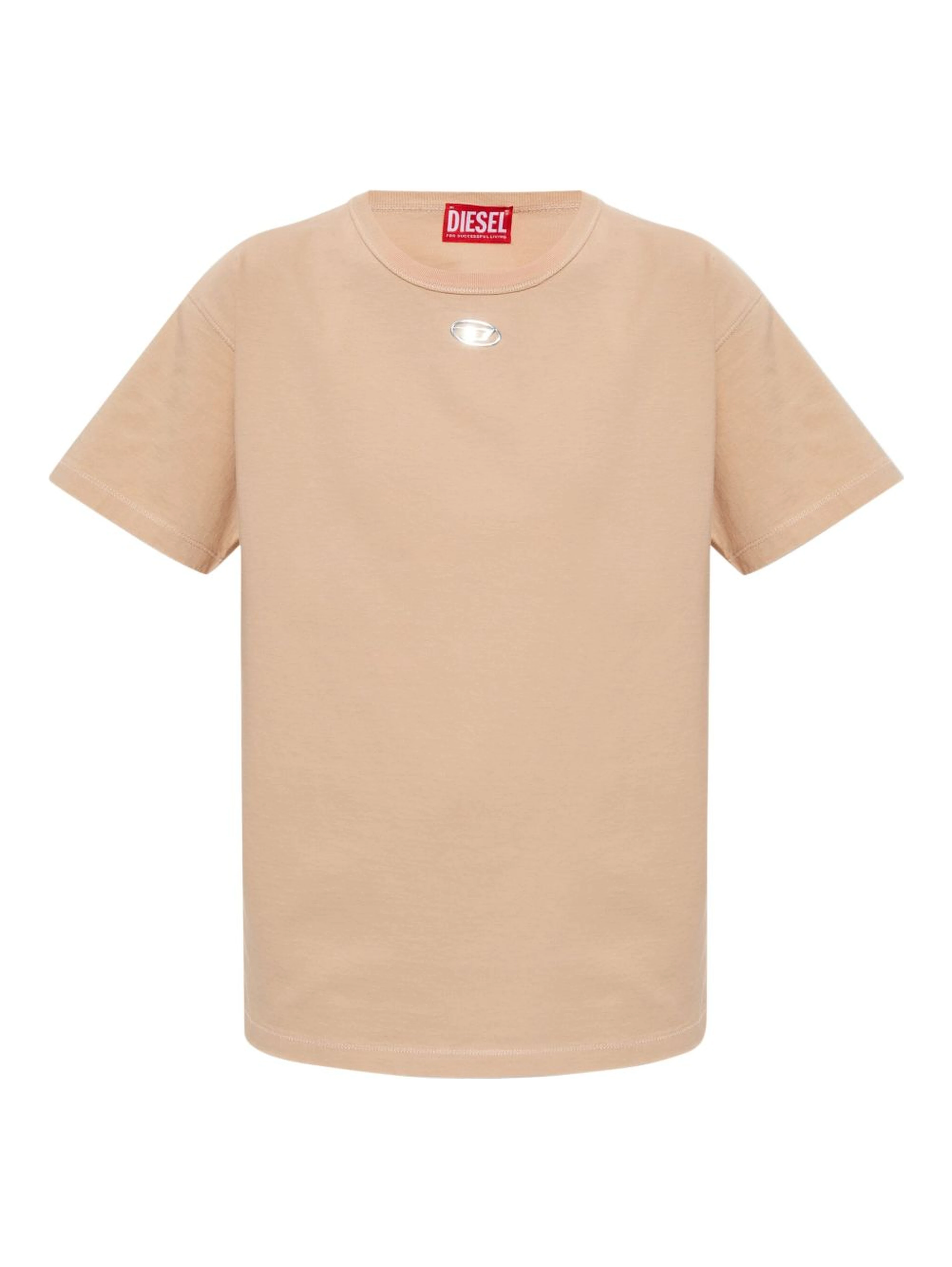Diesel T-shirts and Polos Beige
