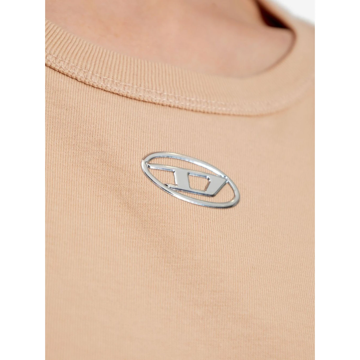 Diesel T-shirts and Polos Beige