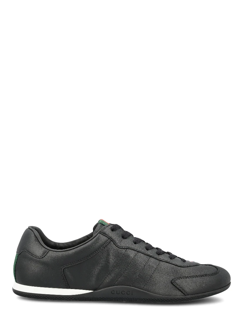 Shift trainers in black leather