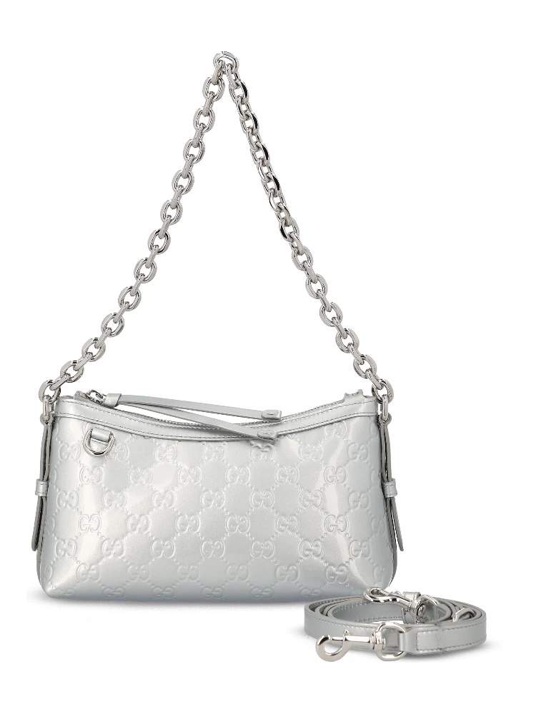 GG Emblem Small Shoulder Bag