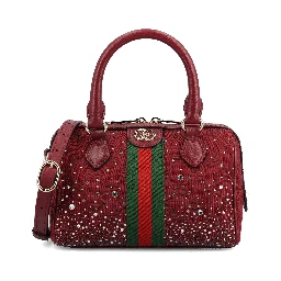 Ophidia Crystals Small Boston Bag