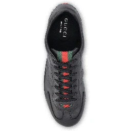 Shift trainers in black leather