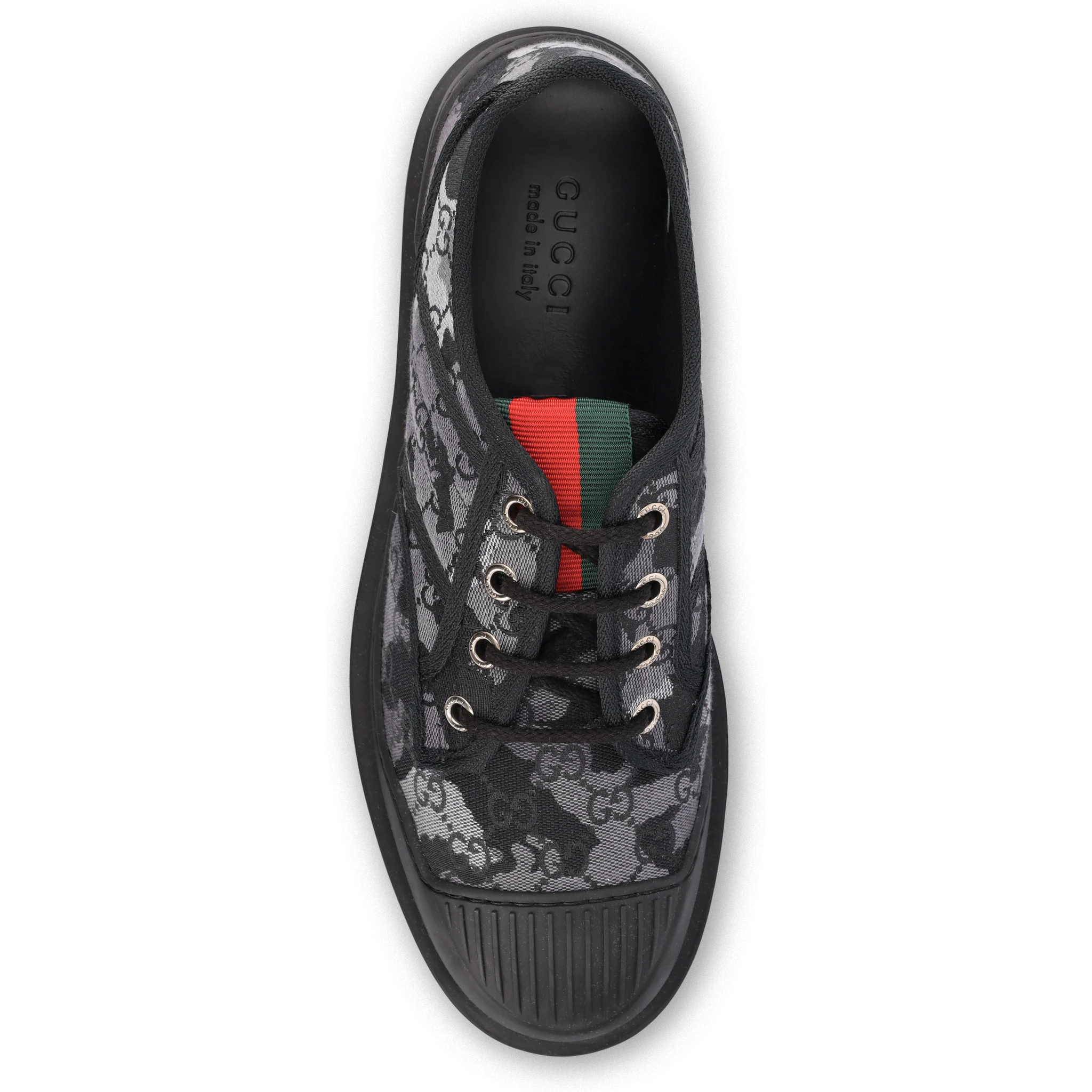 حذاء برباط من قماش GG