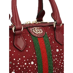 Ophidia Crystals Small Boston Bag