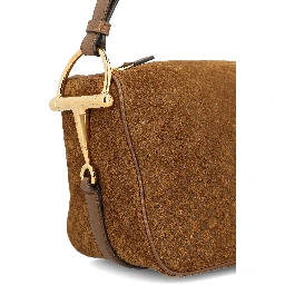 Half Horsebit Medium Shoulder Bag