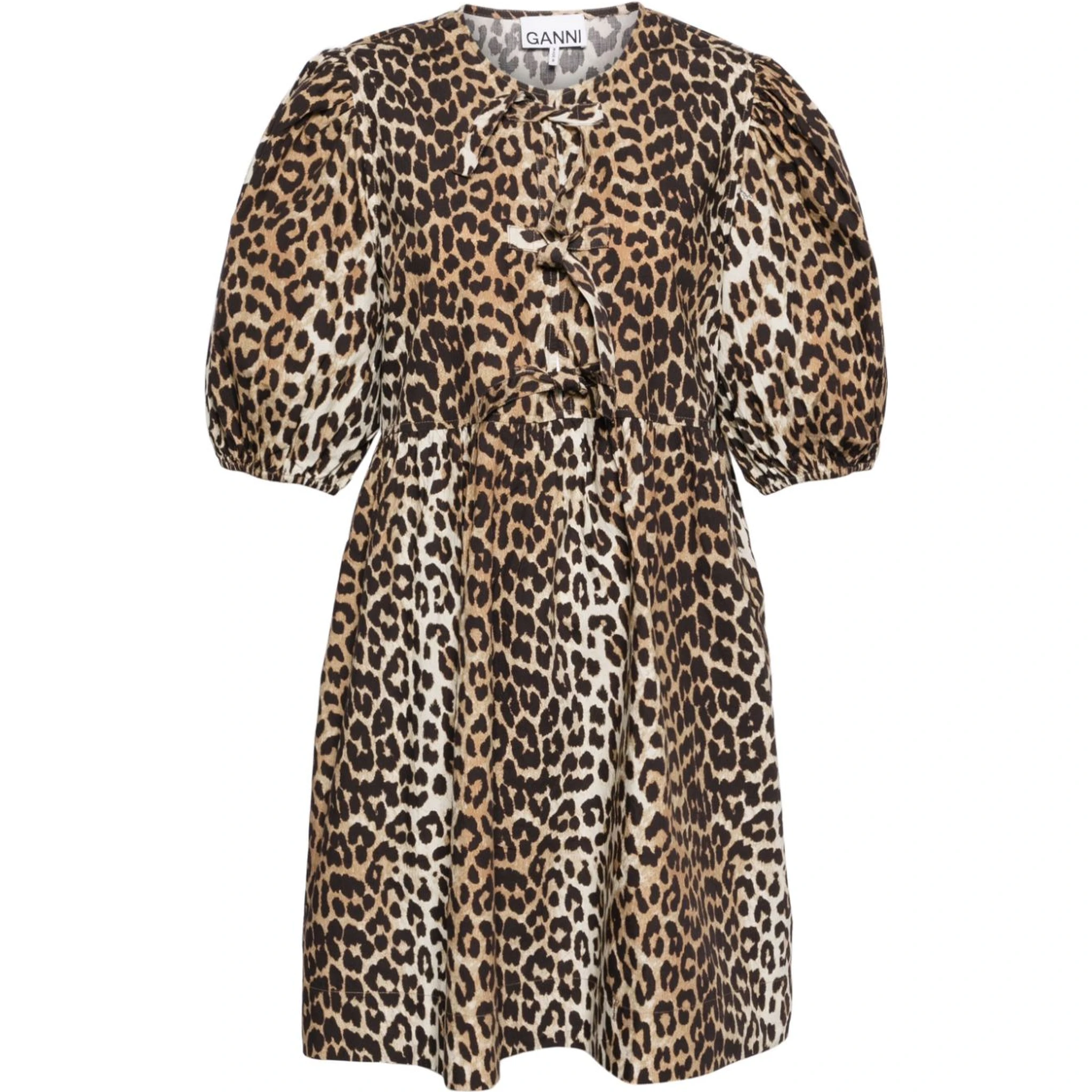 فساتين غاني بنية اللون