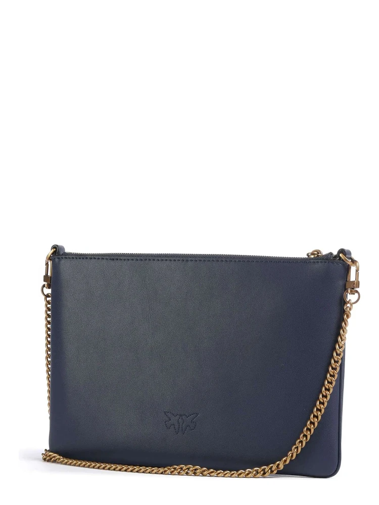double-zip leather cross-body bag alternative