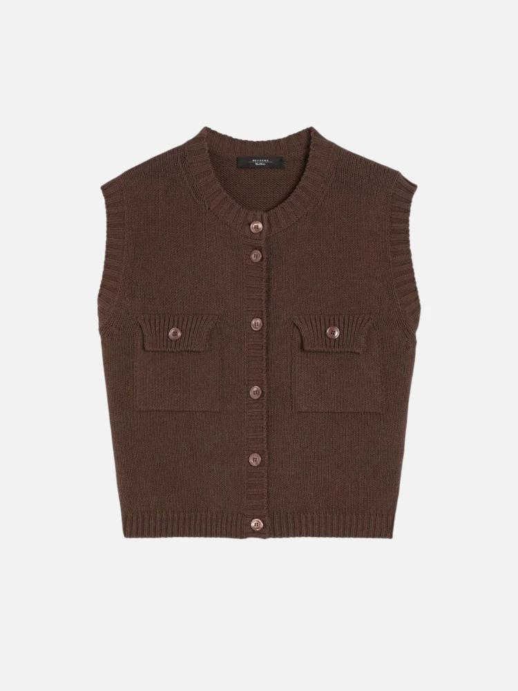 WEEKEND MAX MARA CAPRARA vest