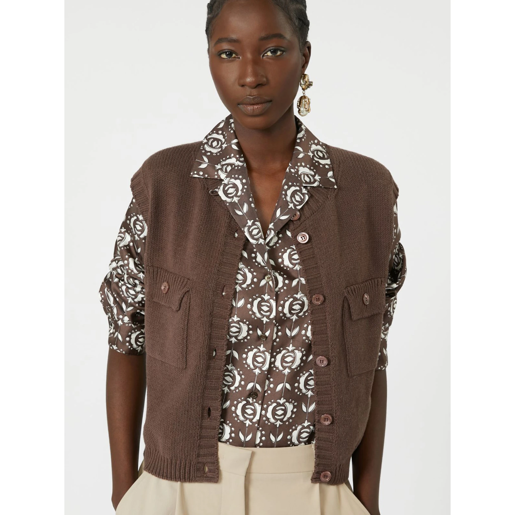 WEEKEND MAX MARA CAPRARA vest