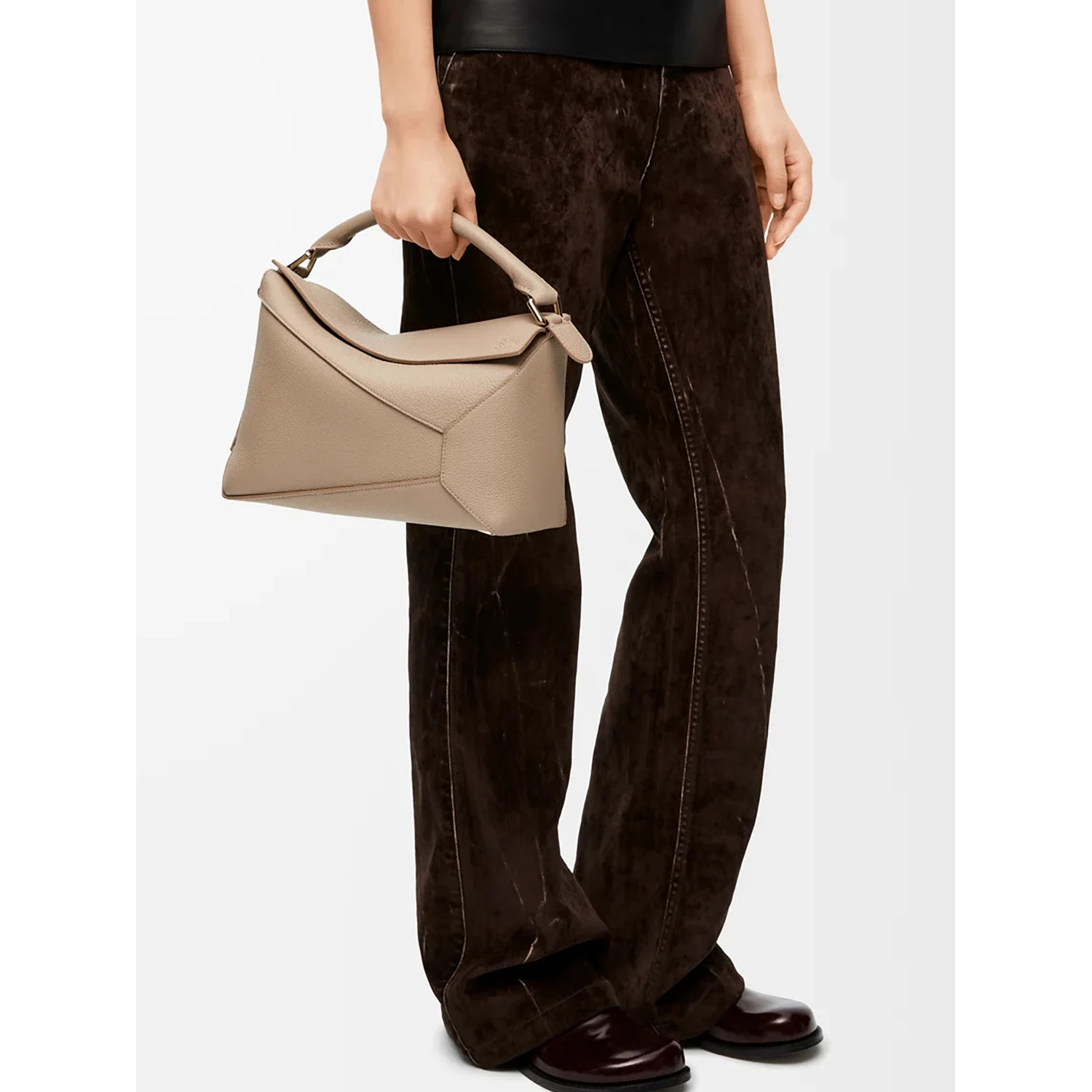 2020s medium Puzzle two-way handbag