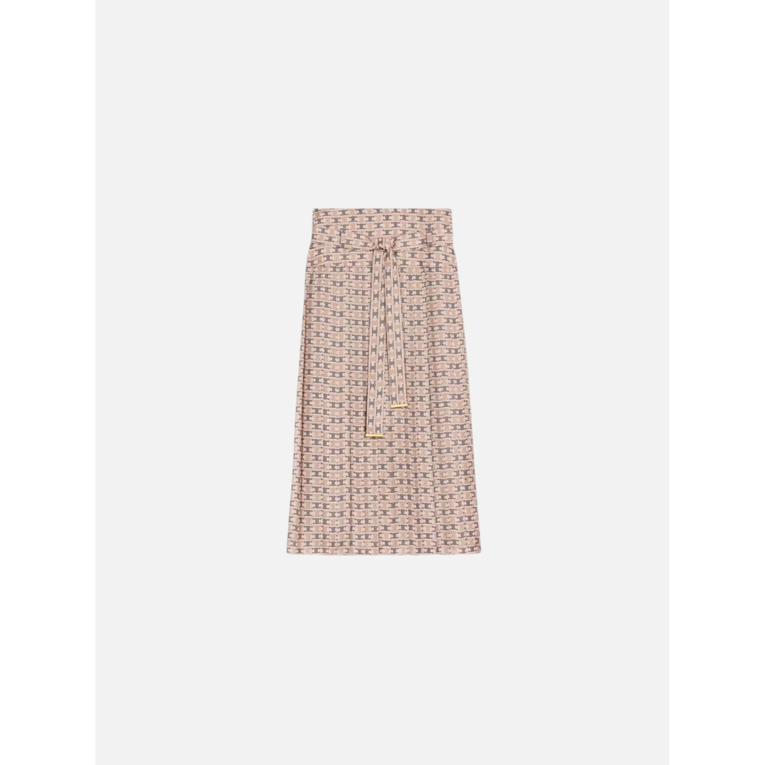 Plissee Signature Midi Skirt