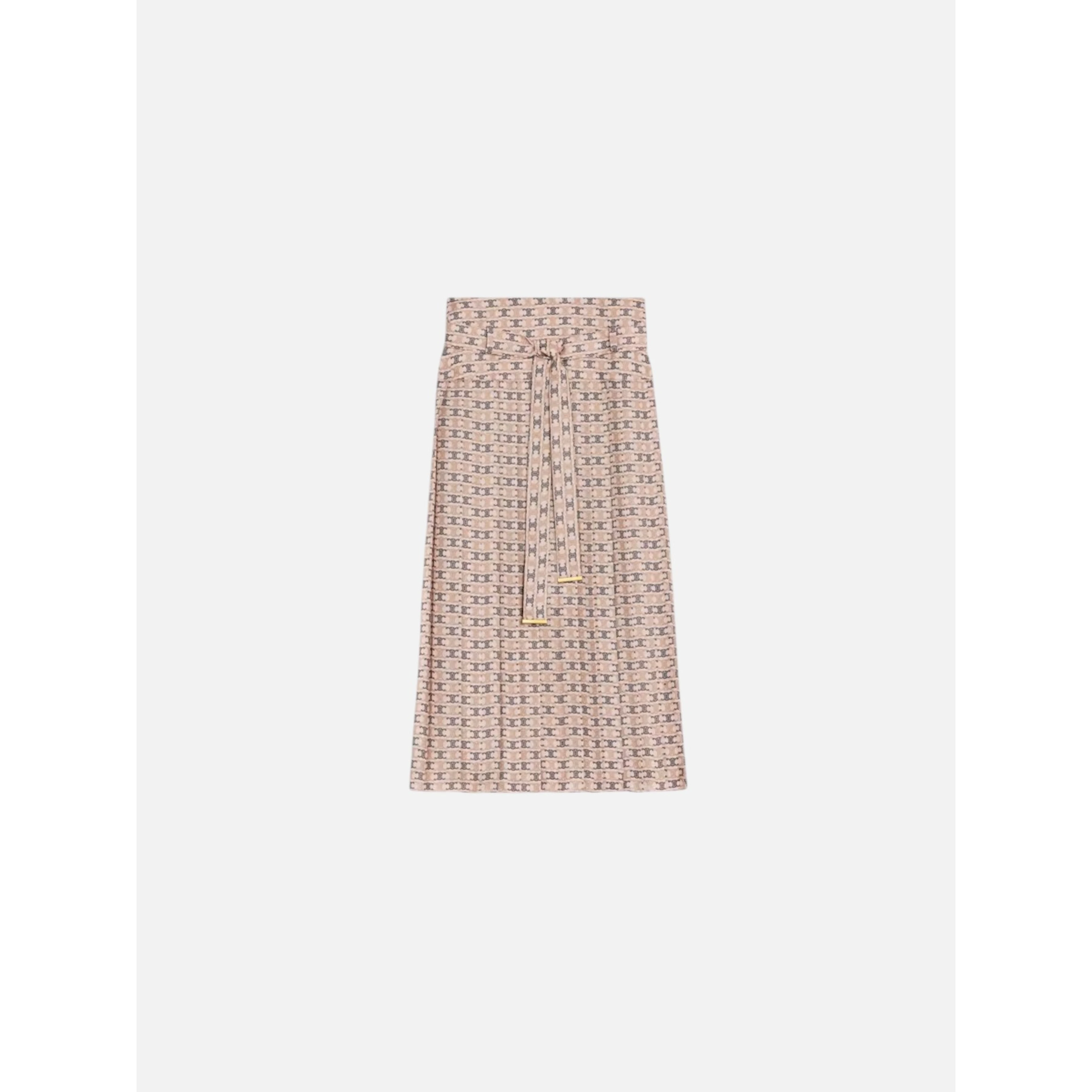 Plissee Signature Midi Skirt