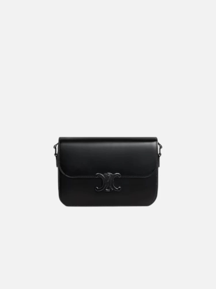 2020s medium Triomphe leather cross body bag