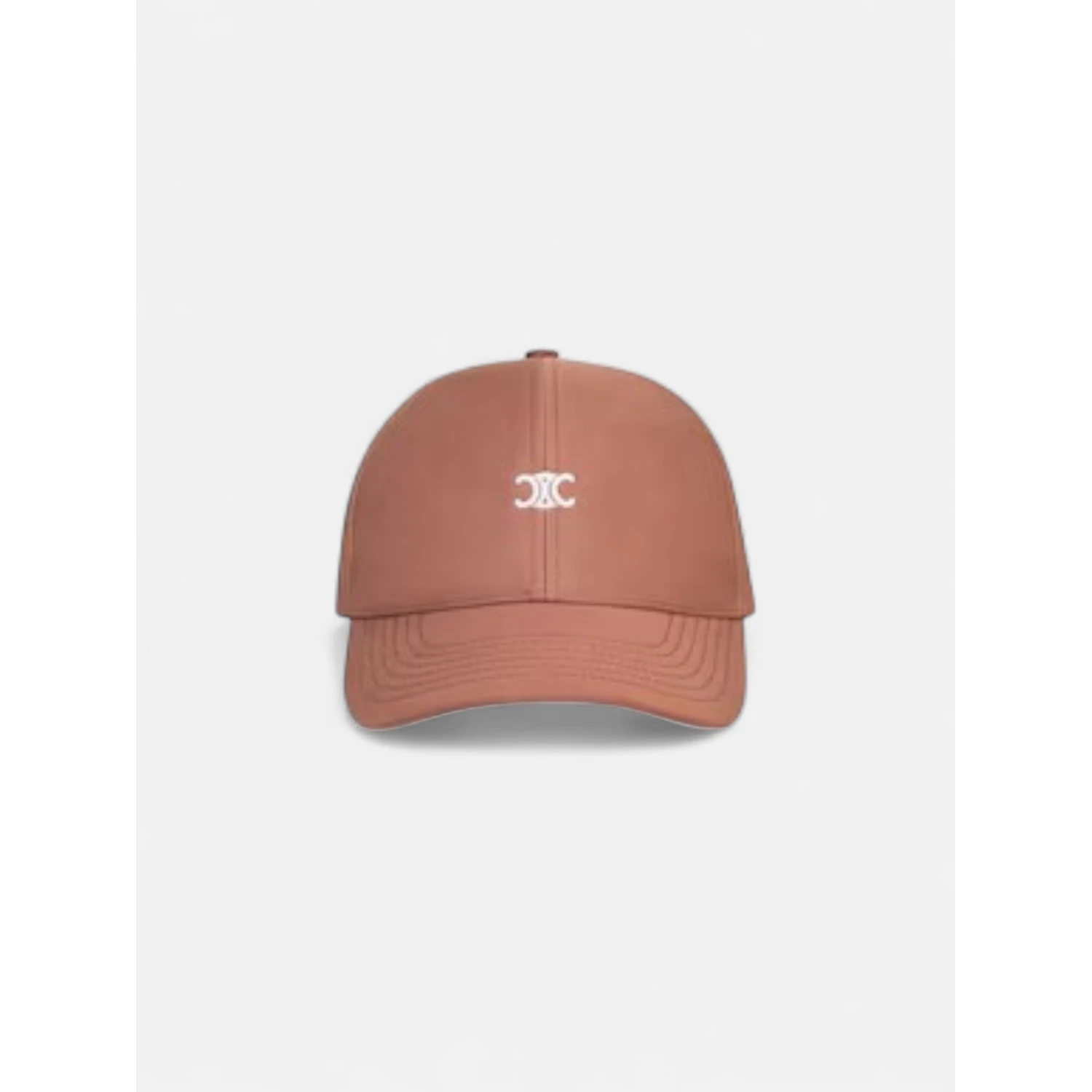 Celine Brown Cap with Logo