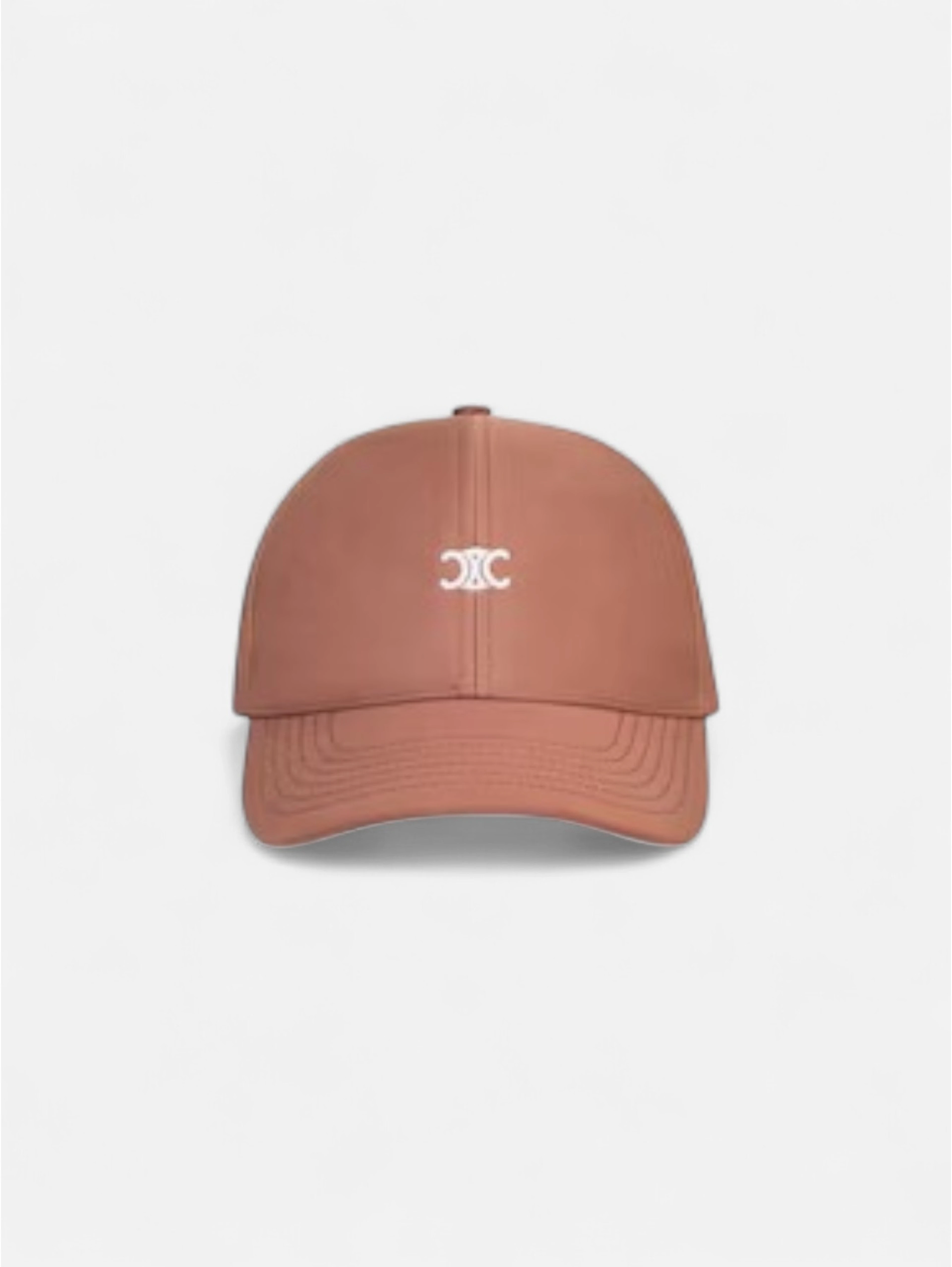 Celine Brown Cap with Logo